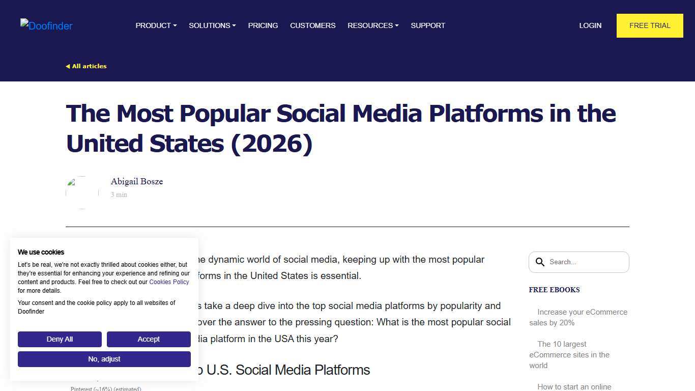The Most Popular Social Media Platforms in the US (2026)